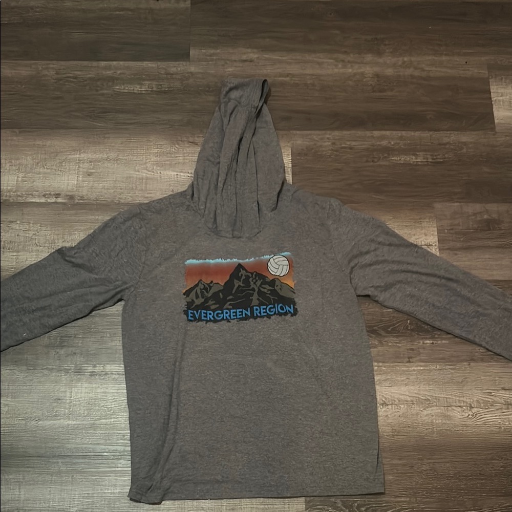 Gray Evergreen Region Hoodie